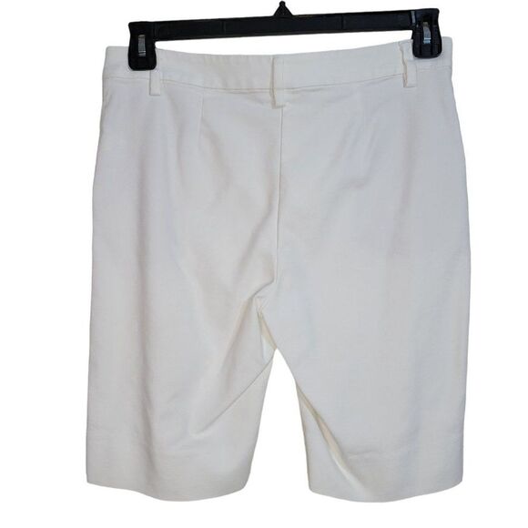 J.Jill Essential Cotton-Stretch Bermuda Shorts (Size 5) - Picture 2 of 4